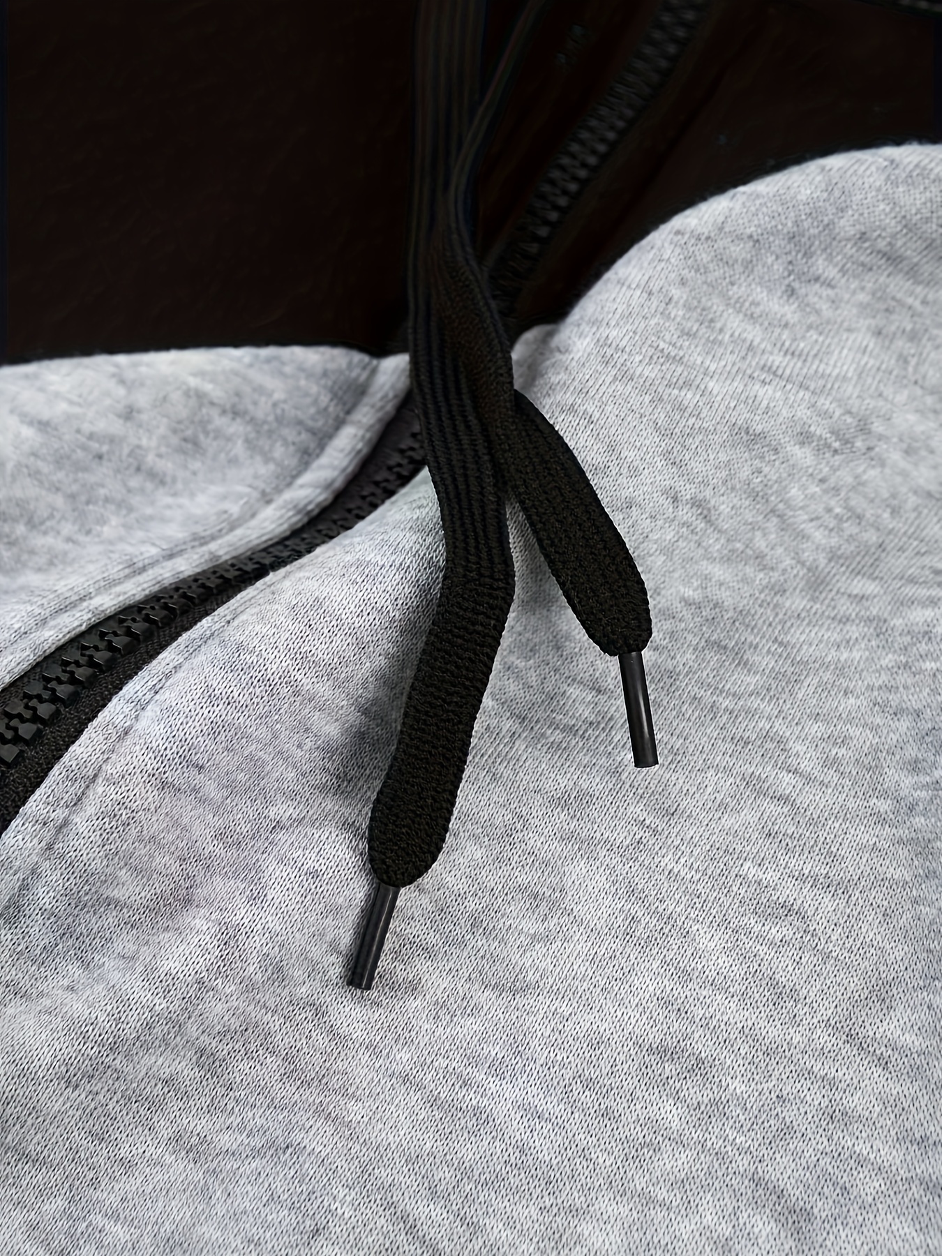 mens casual color block zip up jacket with hood varsity jackets details 17